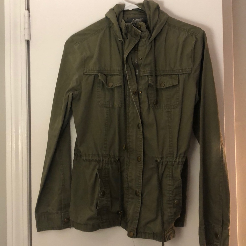 Army green jacket